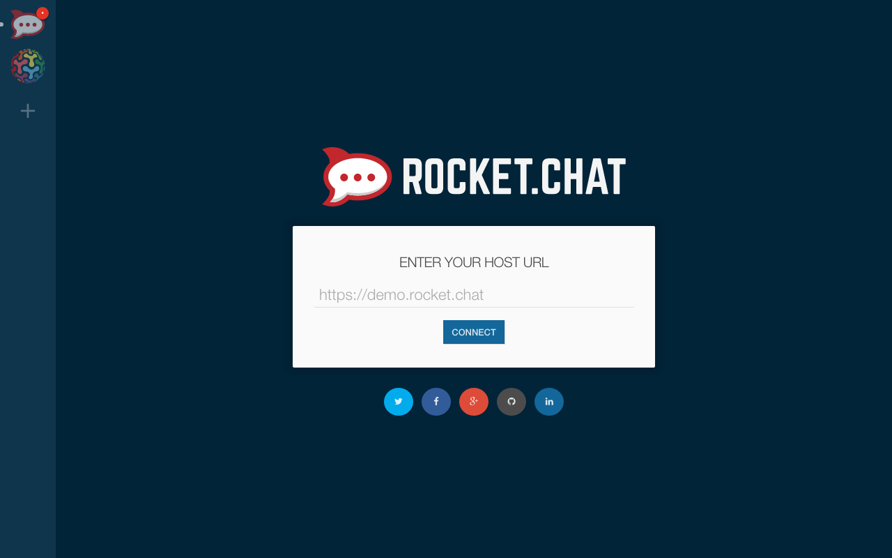 port forwarding for rocketchat server