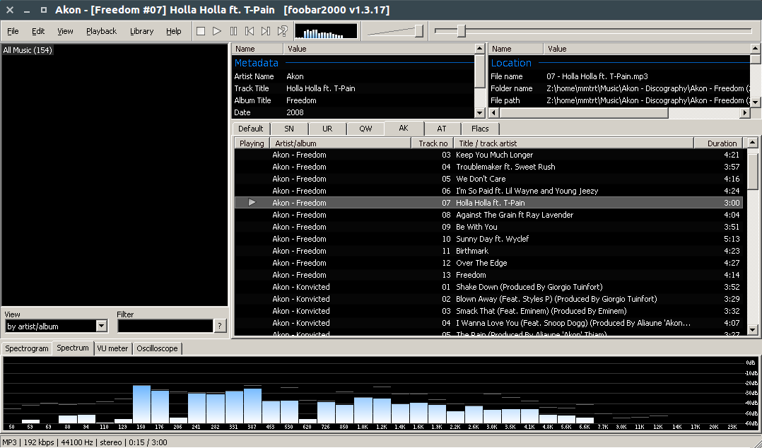 Foobar2000 wine 