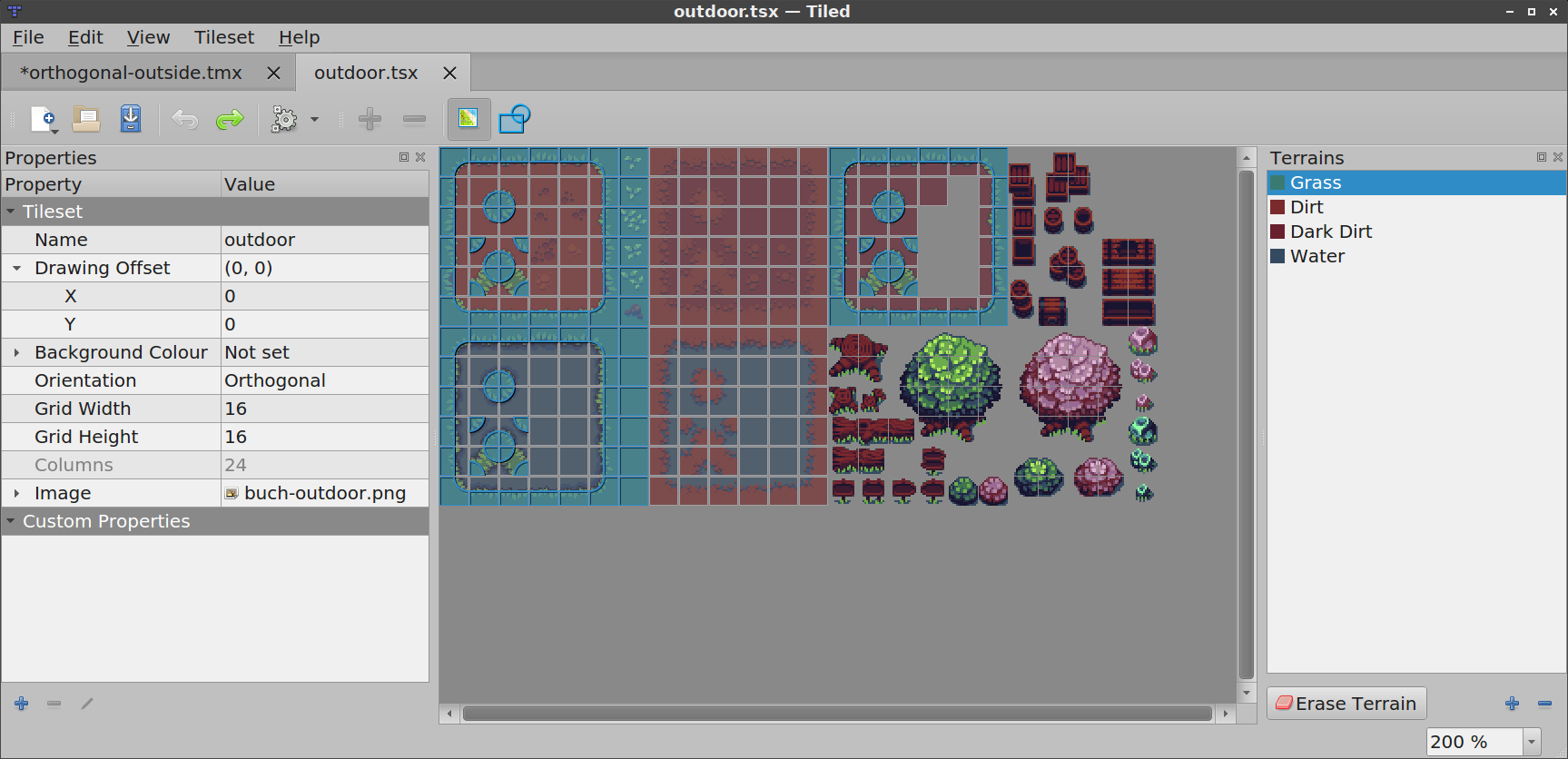 Install tiled on linux snap store