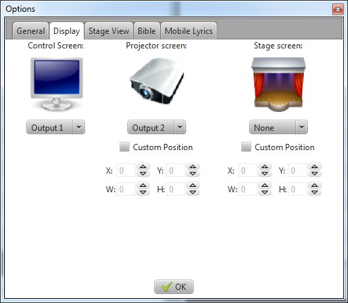 opensong automate presentation