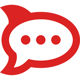 Logotyp för Rocket chat