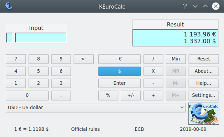 Install keurocalc on Linux | Snap Store