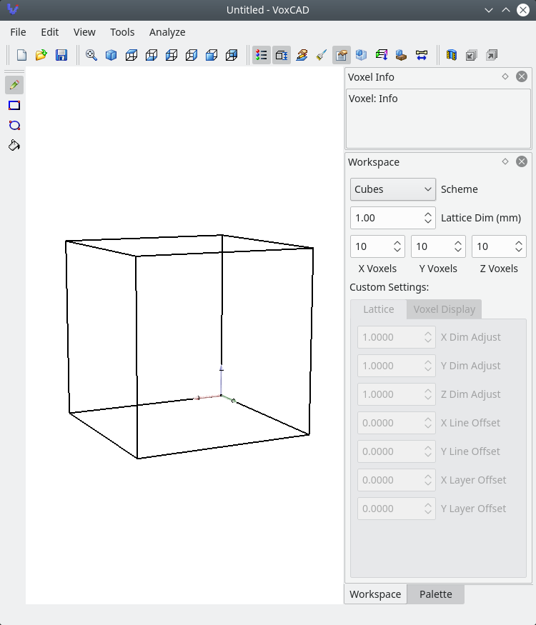 Install voxcad2 on Arch Linux using the Snap Store Snapcraft