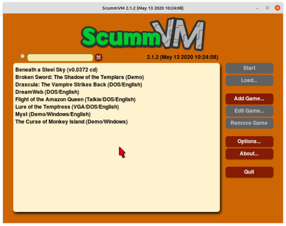 scummvm launcher file