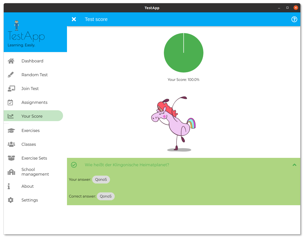 Install TestApp on Linux | Snap Store