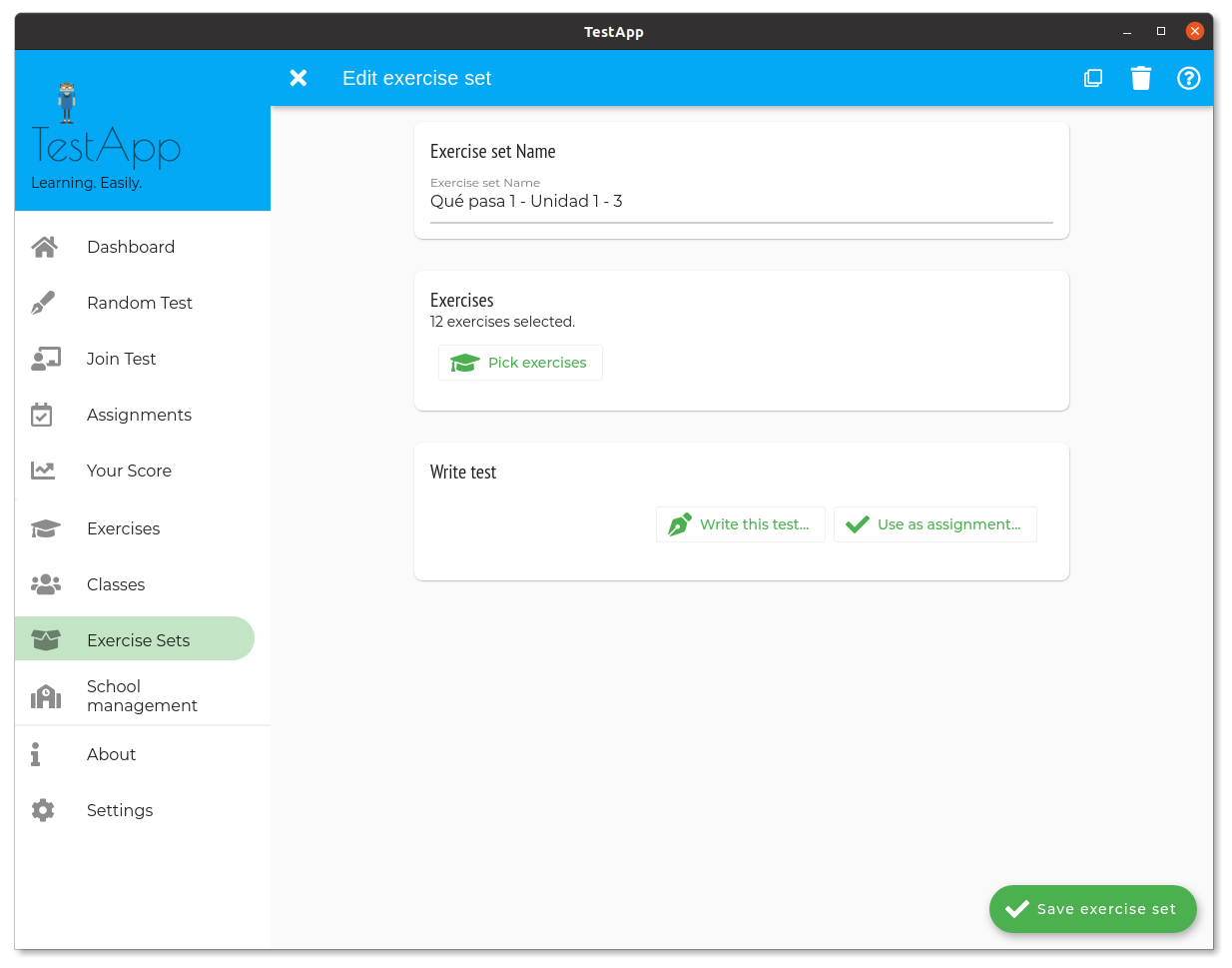Install TestApp on Linux | Snap Store