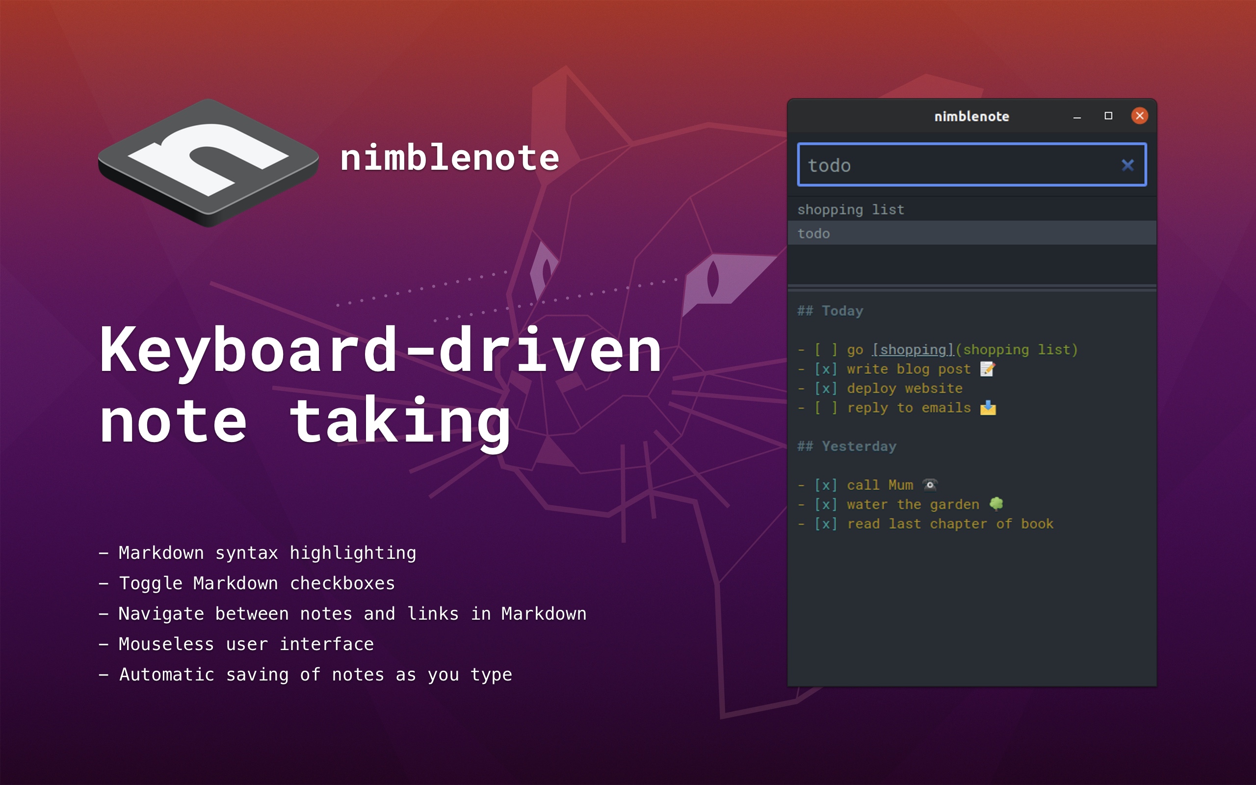 Install Nimblenote On Linux Snap Store 0555