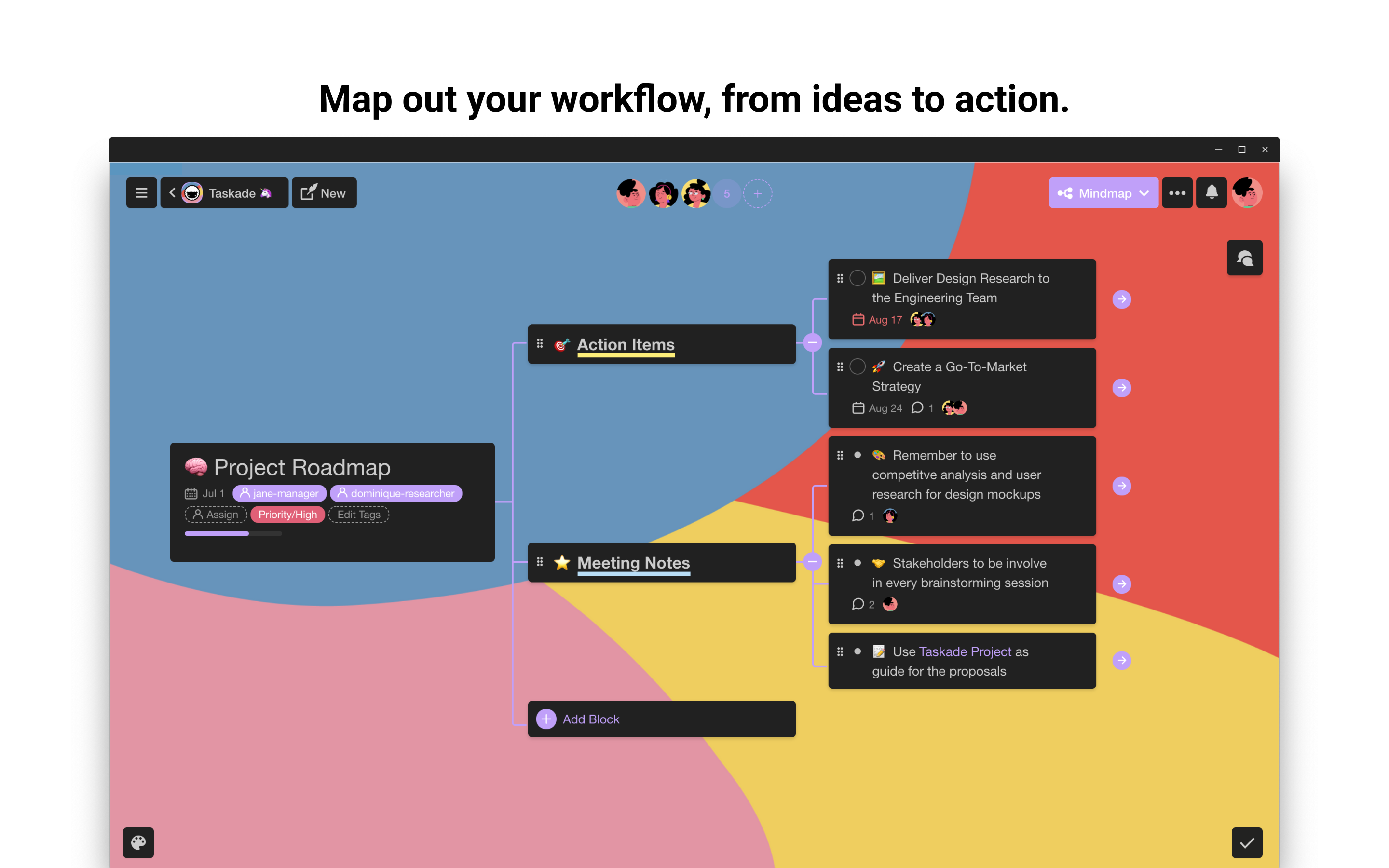 Taskade: Task List, Notes, Mindmap, Chat - Get things done with task lists, workflow automation, and real-time collaboration. Taskade is where remote teams get work done!
