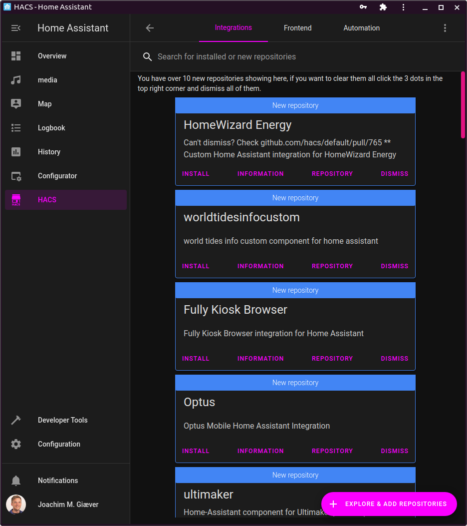 Hacs home assistant