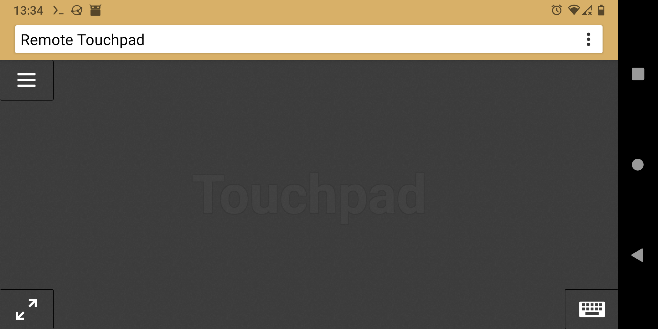 Install remotetouchpad on Linux Snap Store