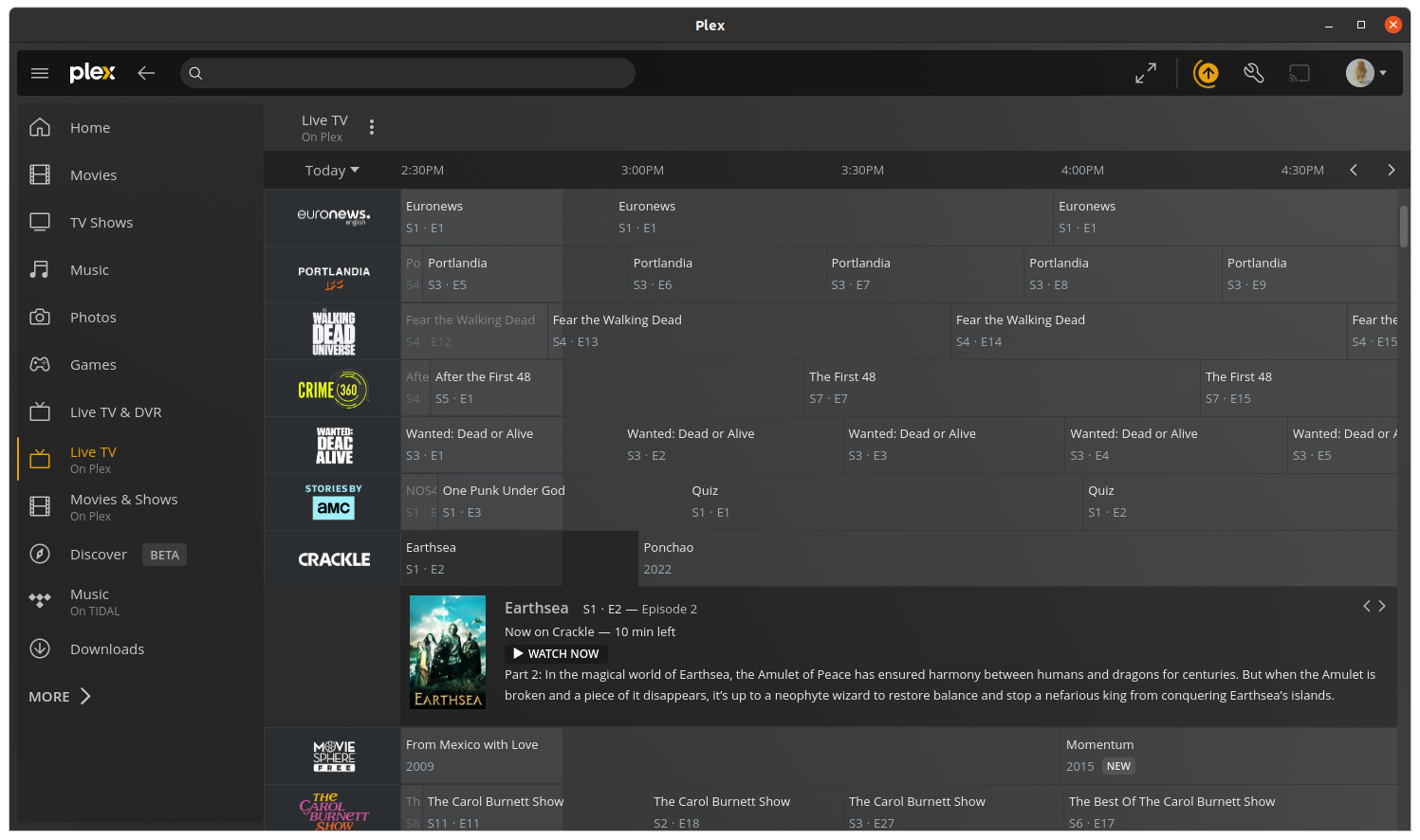 Plex linux не видит папки