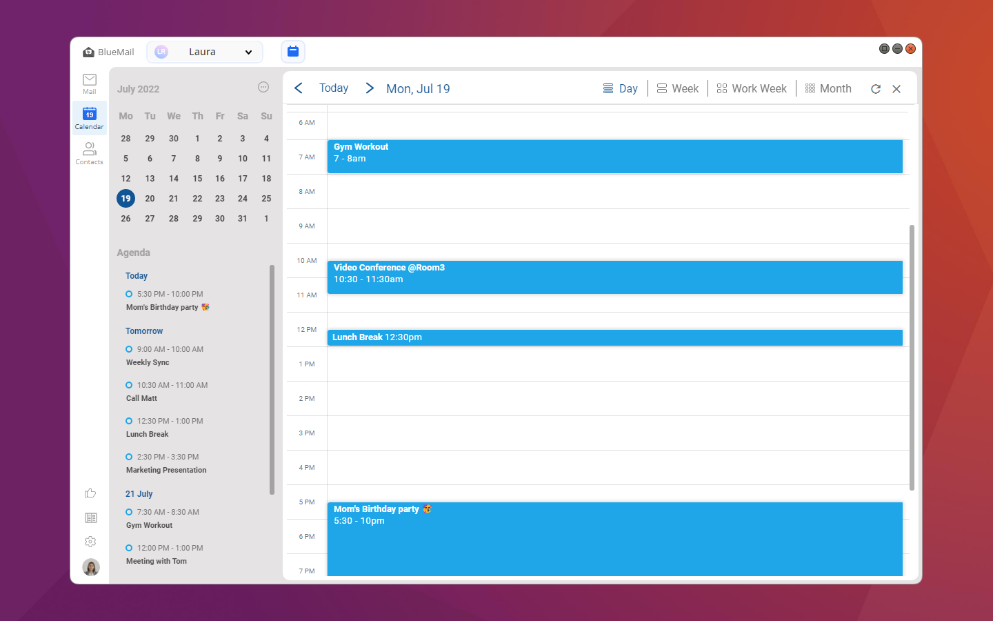 Install BlueMail Email & Calendar on Ubuntu using the Snap Store