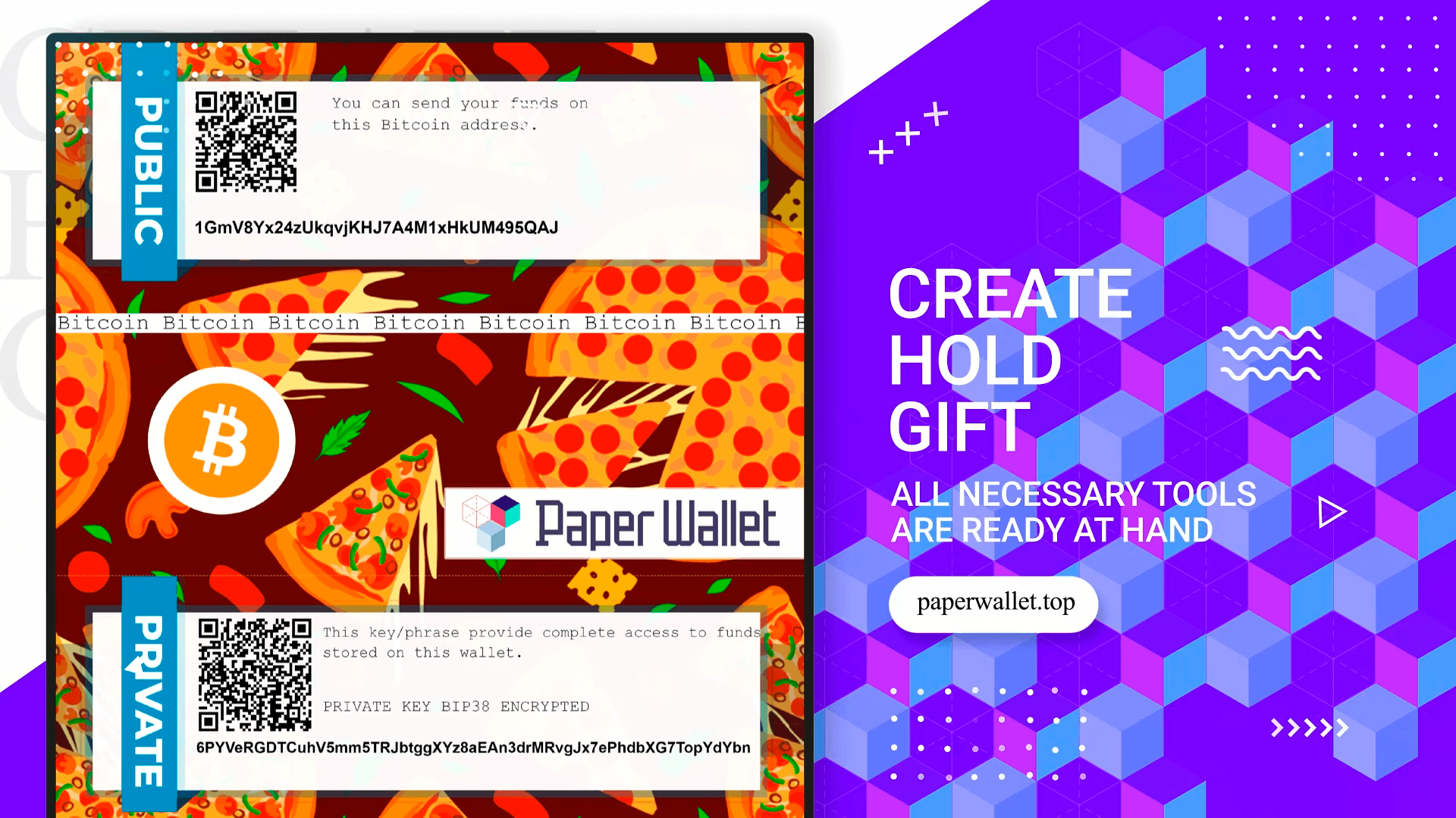 paper crypto wallet generator offline