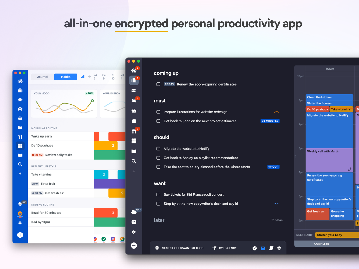 Install Lunatask: Tasks, Habits & Notes On Linux | Snap Store