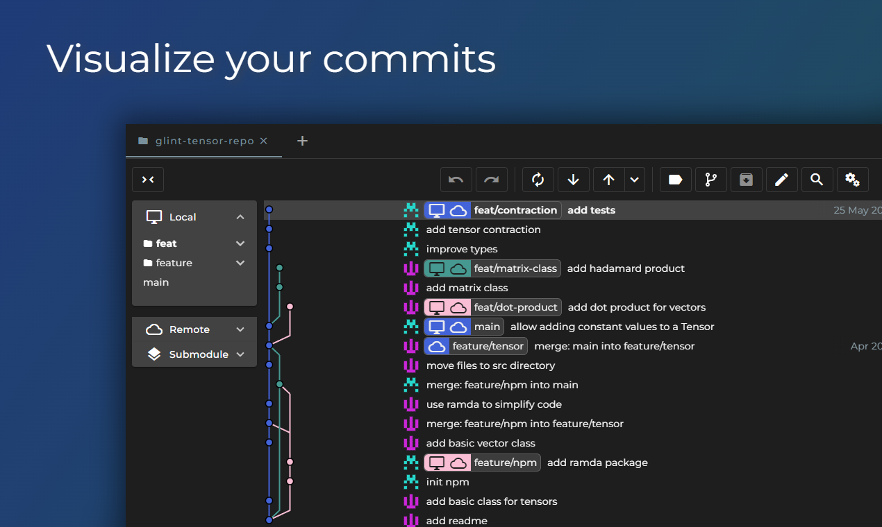 Install Git Glint on Arch Linux using the Snap Store Snapcraft