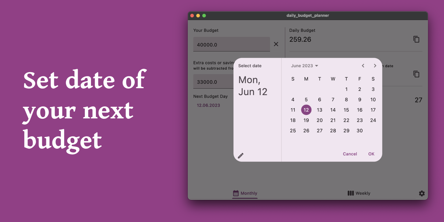 Install Daily Budget Planner on Linux Snap Store