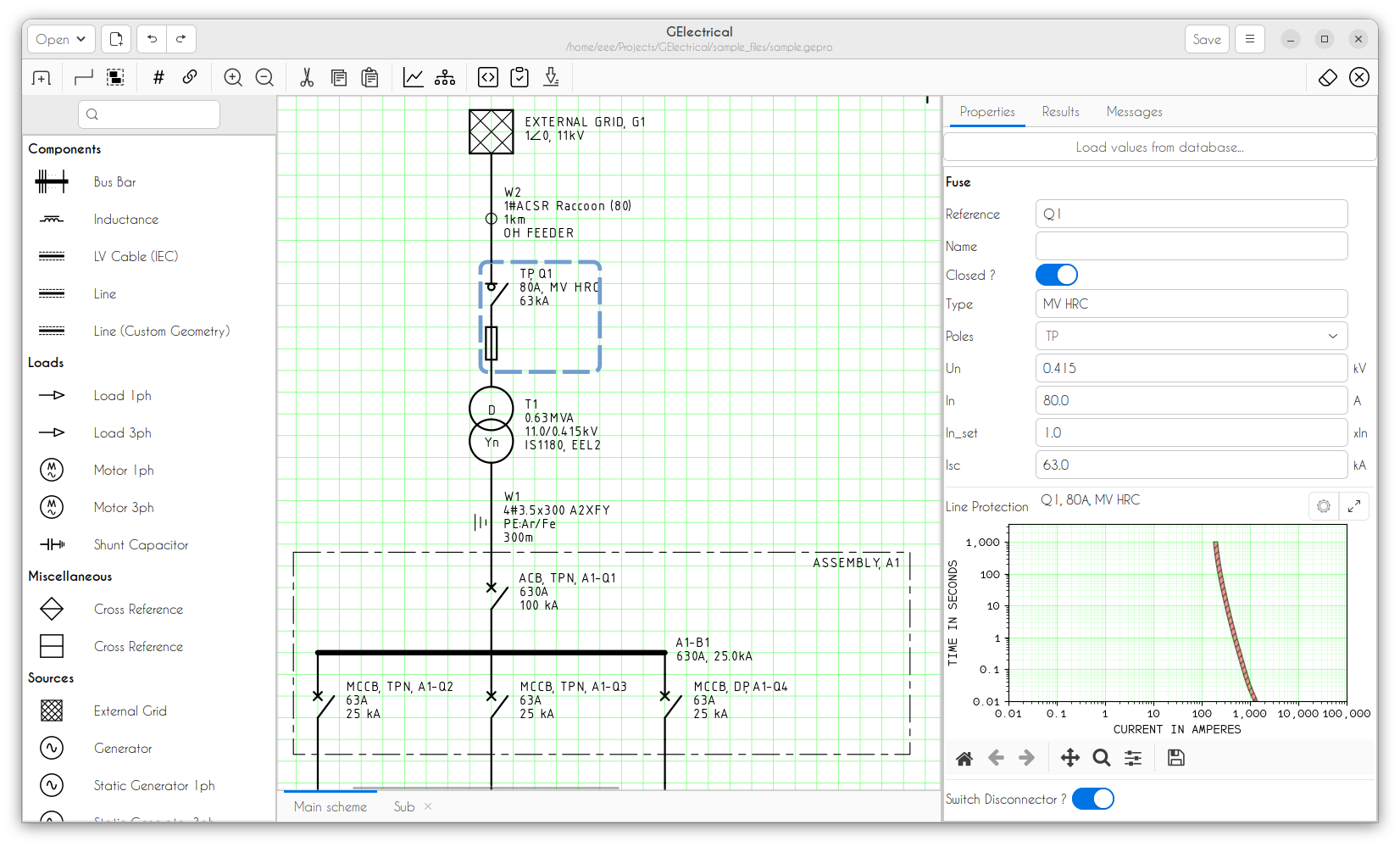 Install gelectrical on linux snap store