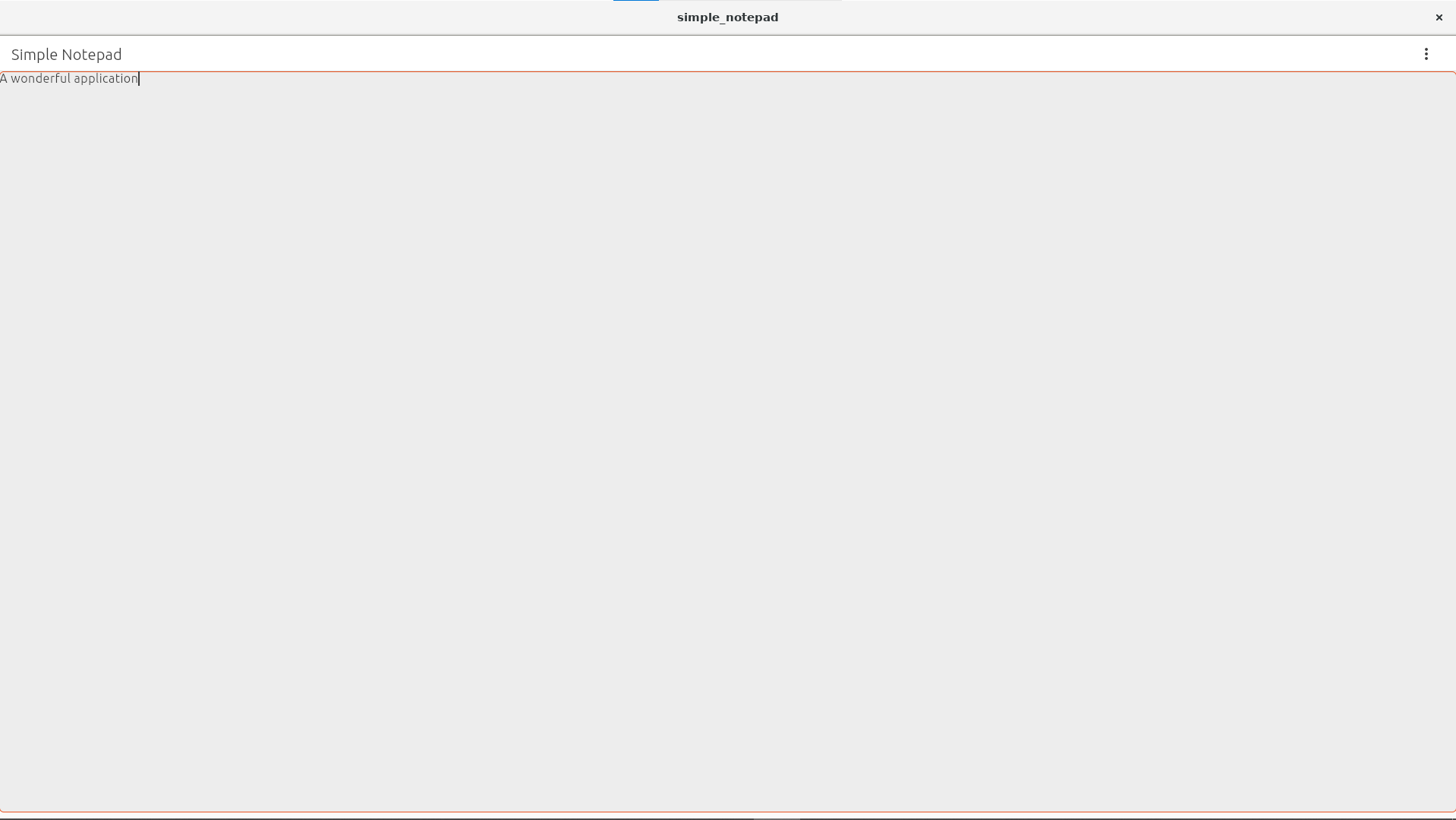 Install simple notepad on linux snap store