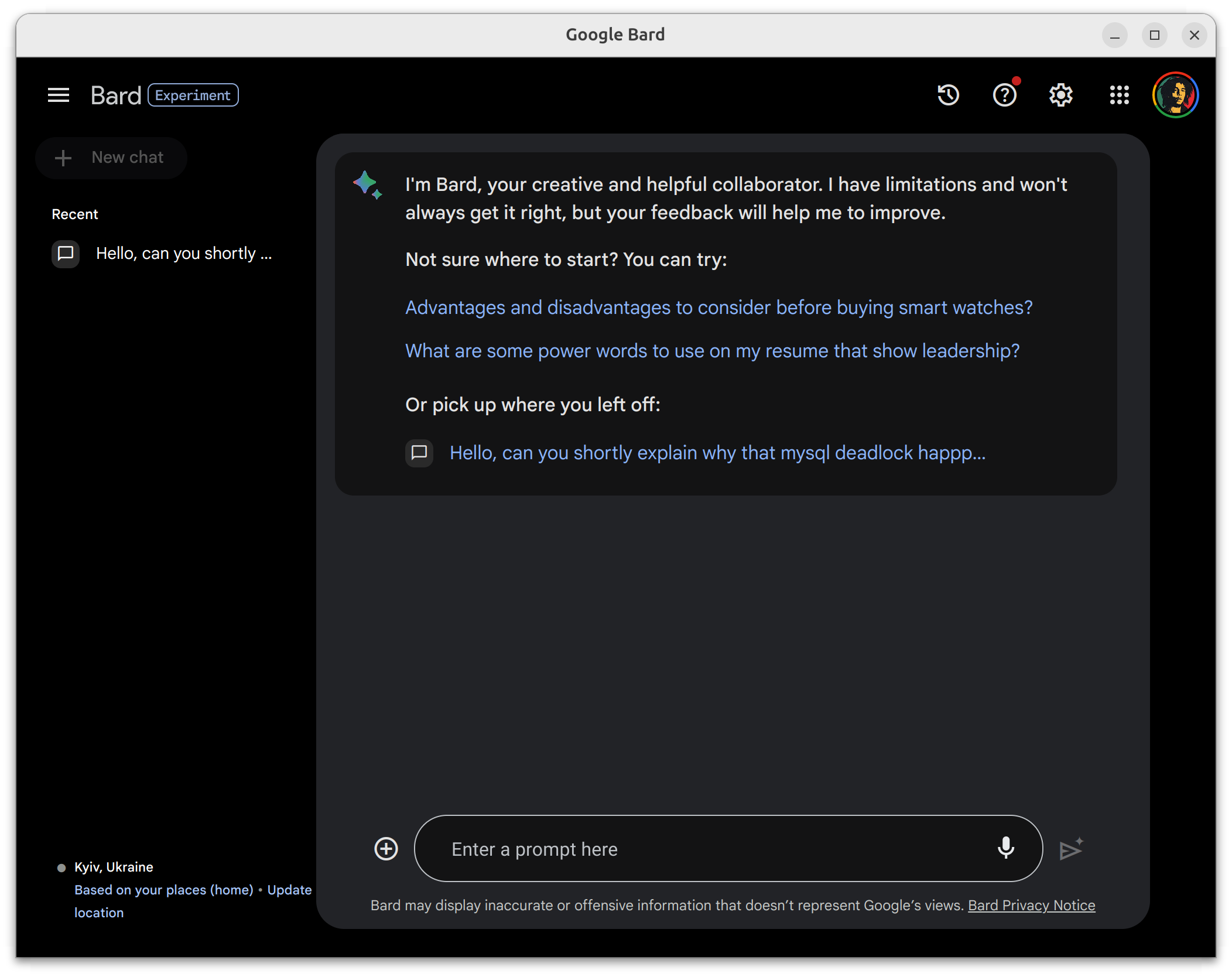 Install google bard on linux snap store