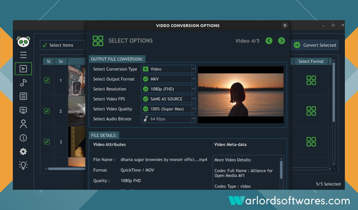 Install FFmpeg GUI Panda converter on Linux Snap Store