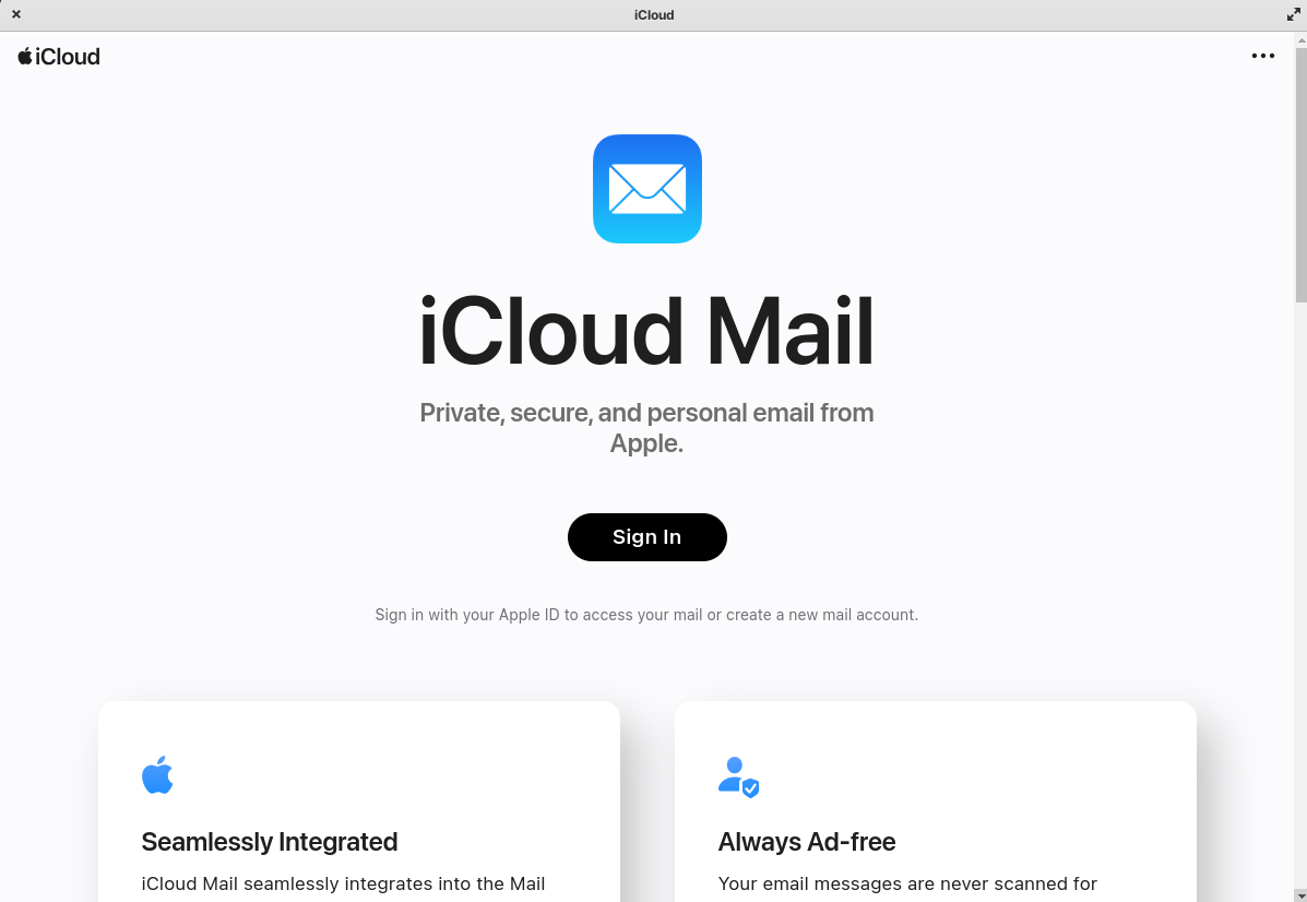 Install Icloud Mail On Linux Snap Store