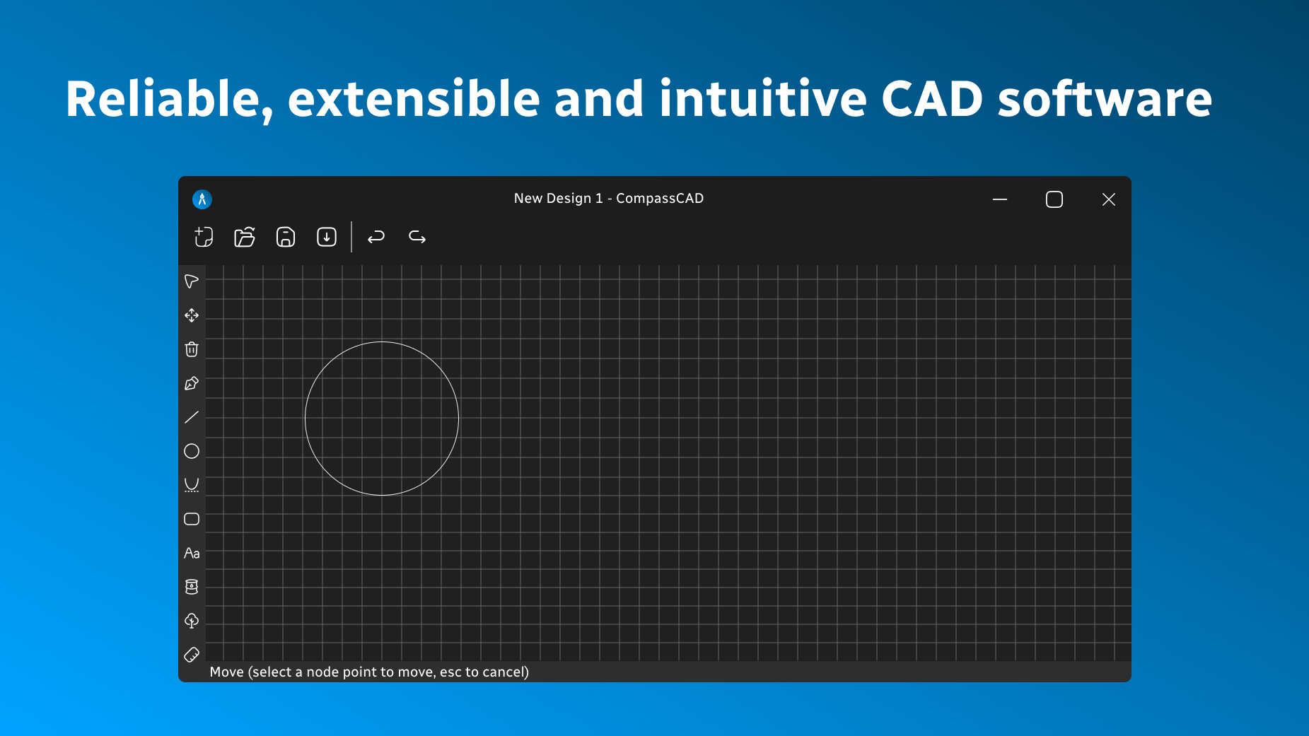 Install CompassCAD on Linux Snap Store