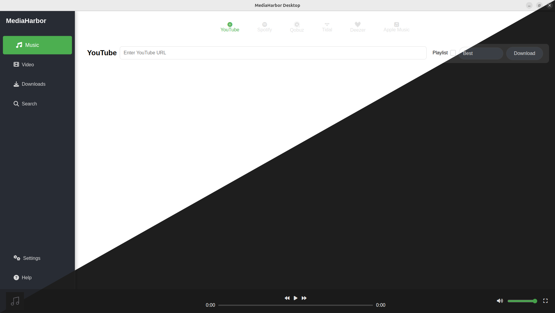 Install mediaharbor on linux snap store