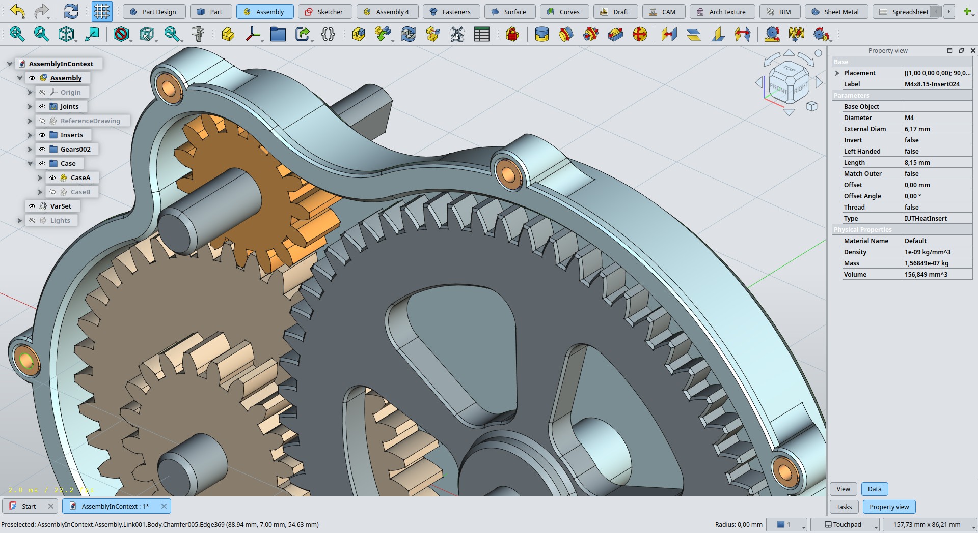 Install freecad on ubuntu using the snap store snapcraft