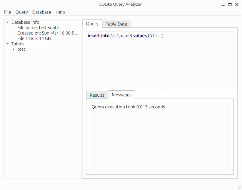 Install SQLite Query Analyzer on CentOS using the Snap Store | Snapcraft